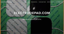 Desktop Screenshot of electrodepad.com